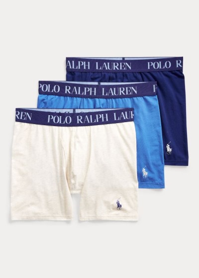 Pánské Slipy Polo Ralph Lauren 4D Flex 3-Pack - 20413-HJGX